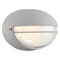 Access Lighting Clifton, Outdoor LED Bulkhead, Satin Finish, Opal Glass 20270LEDDMG-SAT/OPL - alternate 1